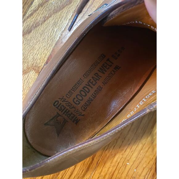 Mephisto air relax Goodyear genuine leather oxford shoes mens 10 CAOUTCHOUC main image 4
